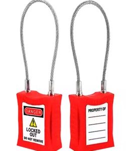 CANDADO CON ARCO DE ACERO FLEXIBLE 3″, BEIAN-LOCK