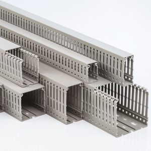 CANALETA RANURADA DE PVC