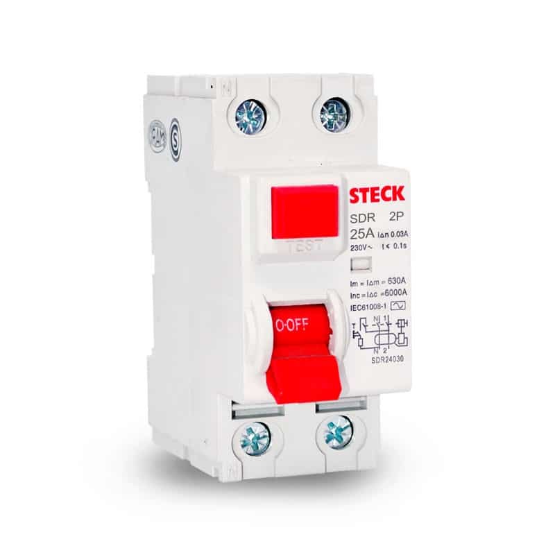 INTERRUPTOR DIFERENCIAL 2×25. STECK