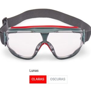 LENTE ANTIPARRA GOGGLE GEAR 500 3M