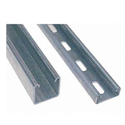 RIEL UNISTRUT RANURADO BAJO DE 3MTS